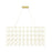 Avenue Lighting Argyle Ave. 200 Light 24" Chandelier, Gold - HF8148-GLD