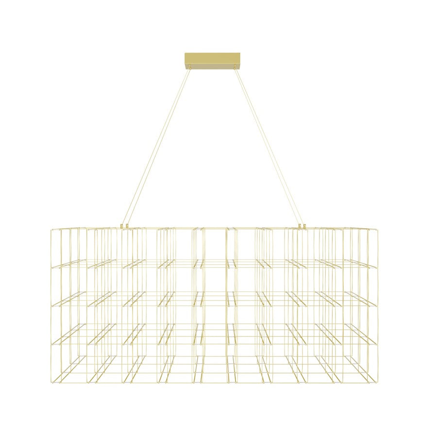 Avenue Lighting Argyle Ave. 200 Light 24" Chandelier, Gold - HF8148-GLD