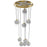 Avenue Lighting Sonoma Ave. 9Lt 210" Pendant/Multi Port, Brass