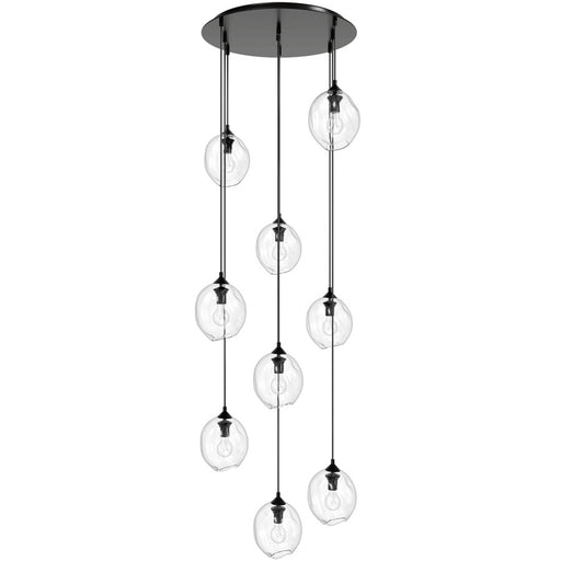 Avenue Lighting Sonoma Ave. 9Lt 210" Pendant, Dark Bronze
