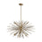Avenue Lighting Palisades Ave. 18Lt 38" Chandelier, Brass/Champagne