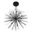 Avenue Lighting Palisades Ave. 18 Light 38" Chandelier, Black