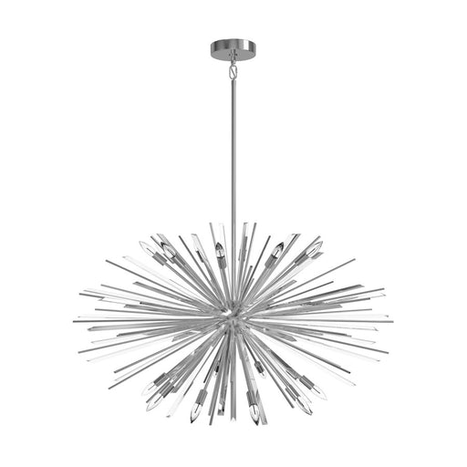 Avenue Lighting Palisades Ave. 18Lt 38" Chandelier, Chrome/Clear - HF8200-CH