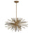 Avenue Lighting Palisades Ave. 8Lt 18" Chandelier, Brass/Champagne