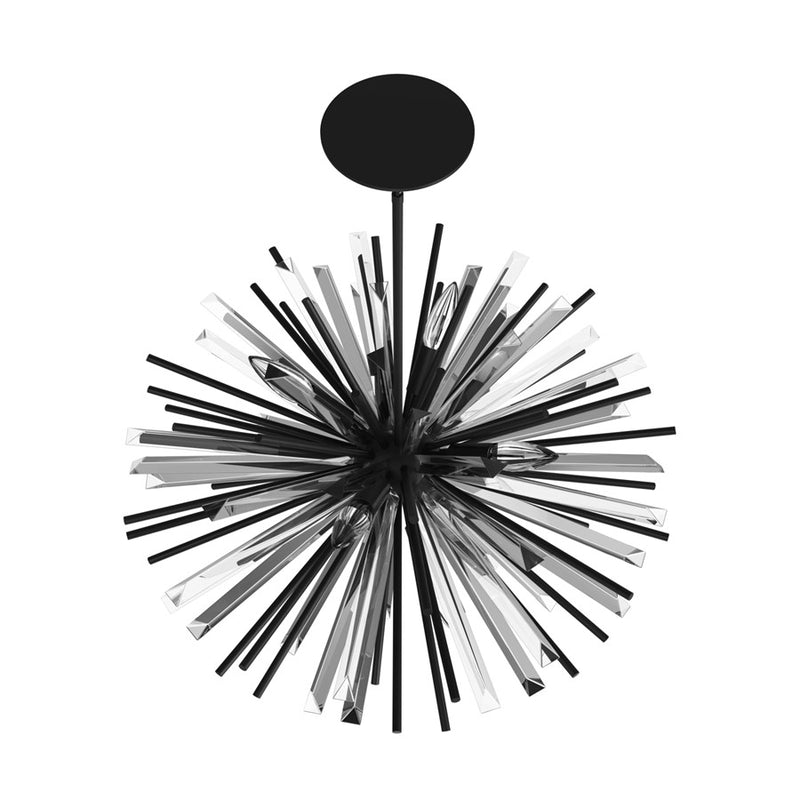 Avenue Lighting Palisades Ave. 10 Light 22" Chandelier, Black - HF8203-BK