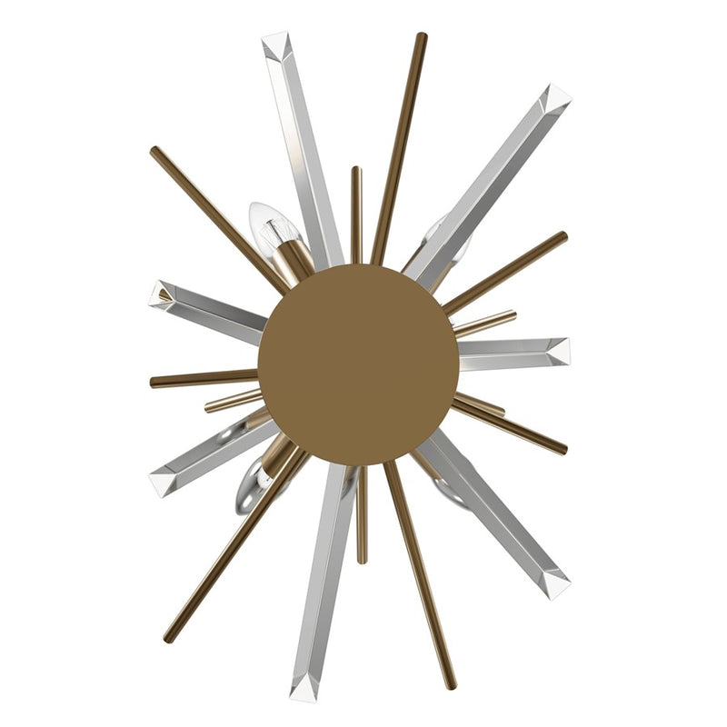 Avenue Lighting Palisades Ave. 4Lt 20" Wall Sconce, Brass/Champagne - HF8204-AB