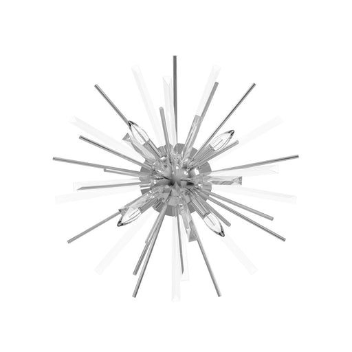 Avenue Lighting Palisades Ave. 4Lt 9" Flush/Sconce, Chrome/- HF8205-CH