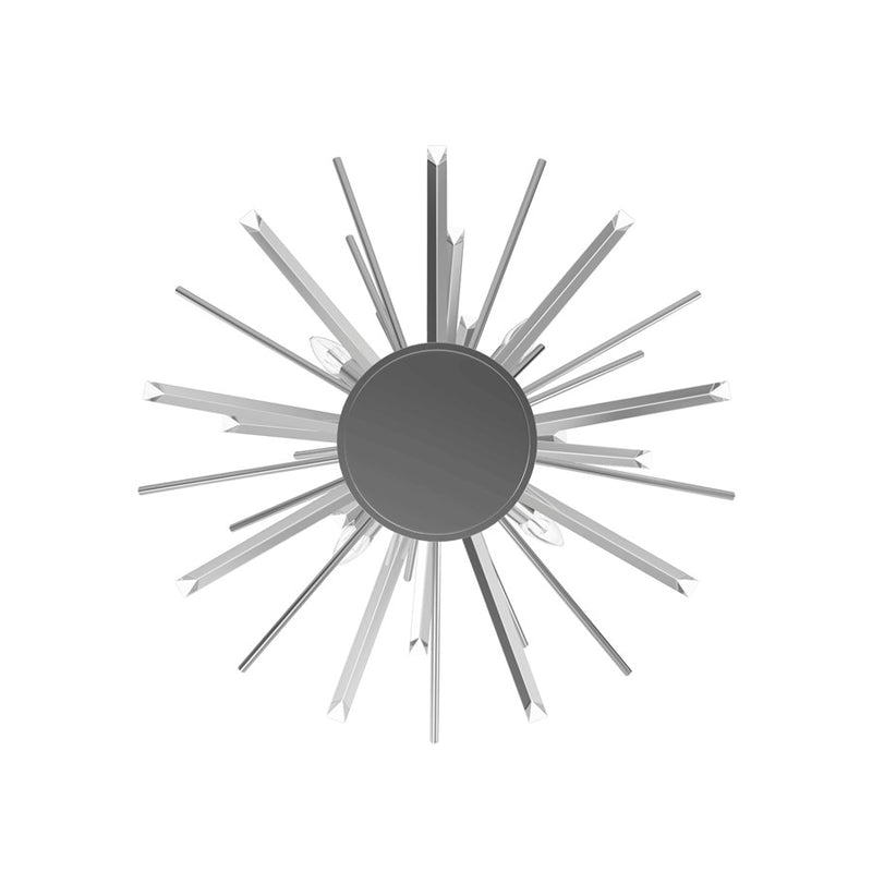 Avenue Lighting Palisades Ave. 4Lt 9" Flush/Sconce, Chrome/- HF8205-CH