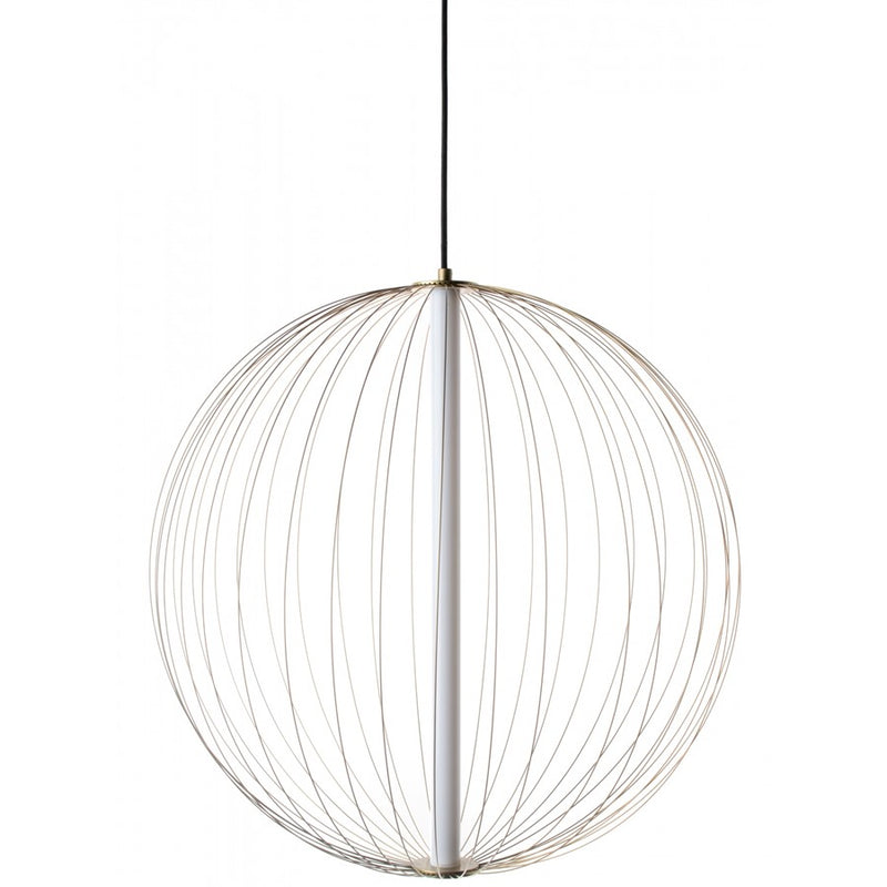 Avenue Lighting Delano Integrated LED Light 164" Pendant, Gold