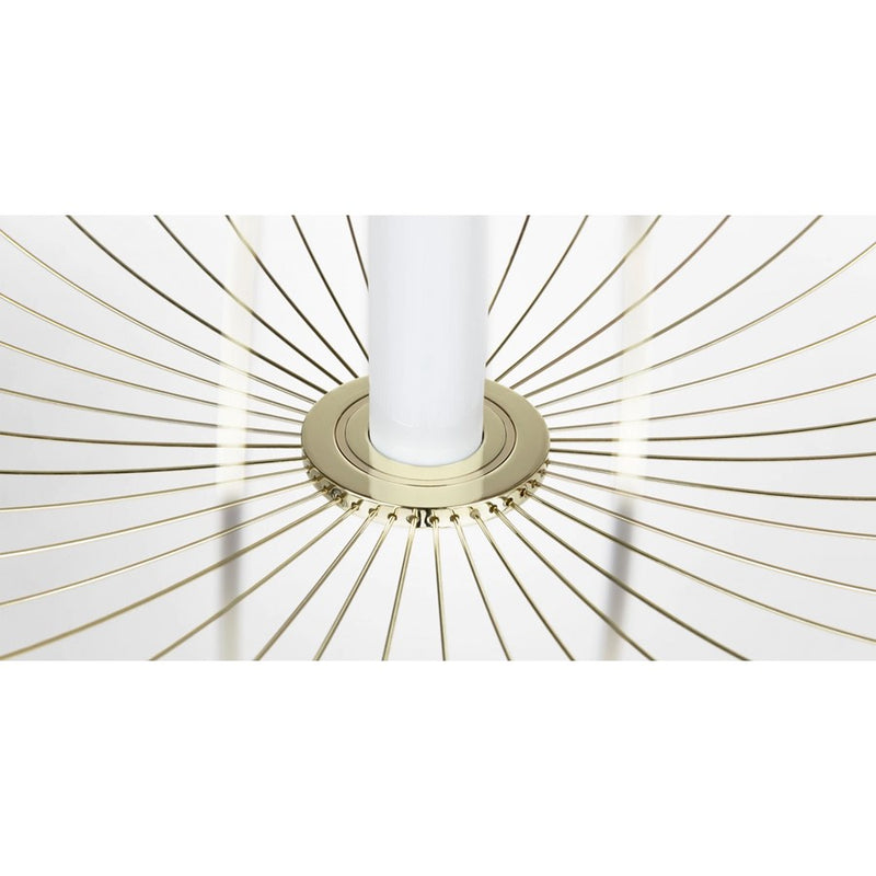 Avenue Lighting Delano Integrated LED Light 15" Pendant, Gold - HF8212-GL