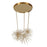Avenue Lighting Palisades Ave. 36Lt 217" Chandelier, Brass/Champagne