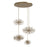 Avenue Lighting Palisades Ave. 34Lt 219" Chandelier, Brass/Champagne
