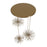 Avenue Lighting Palisades Ave. 34Lt 219" Chandelier, Brass/Champagne