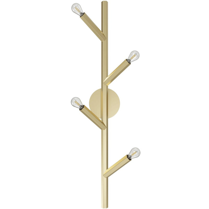 Avenue Lighting The Oaks 4 Light 36" Wall Sconce, Brushed Brass - HF8884-BB
