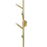 Avenue Lighting The Oaks 4 Light 36" Wall Sconce, Brushed Brass