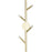 Avenue Lighting The Oaks 4 Light 36" Wall Sconce, Brushed Brass