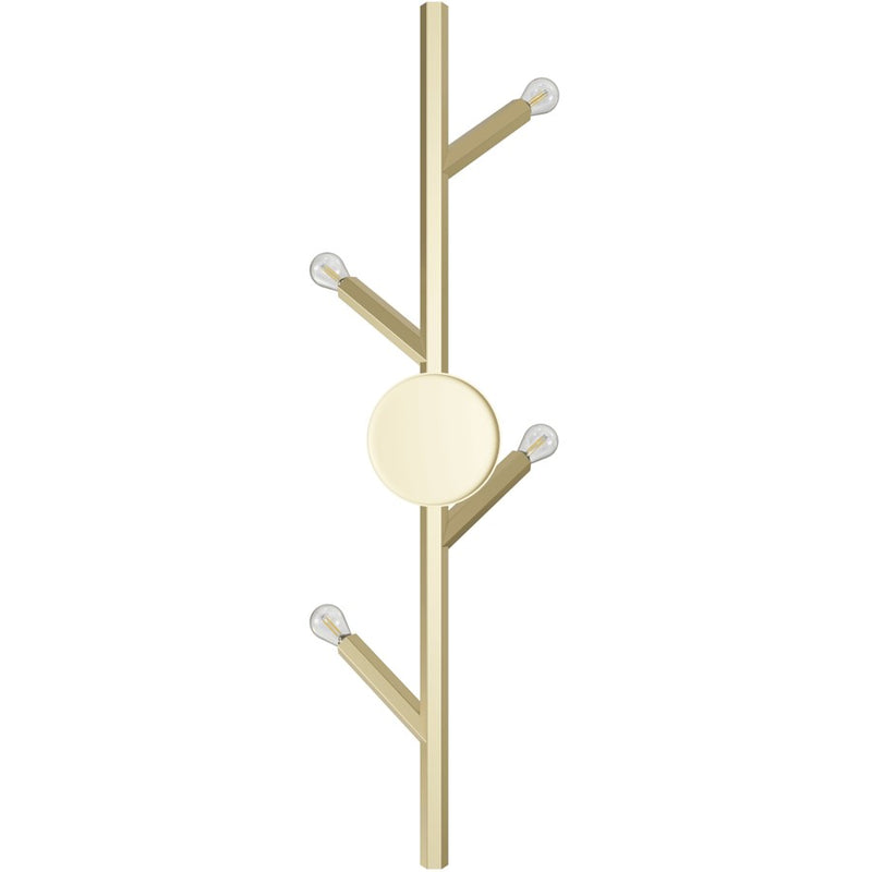 Avenue Lighting The Oaks 4 Light 36" Wall Sconce, Brushed Brass - HF8884-BB