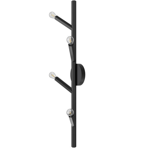 Avenue Lighting The Oaks 4 Light 36" Wall Sconce, Black