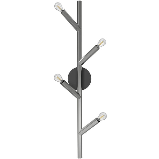Avenue Lighting The Oaks 4 Light 36" Wall Sconce, Polished Nickel - HF8884-PN