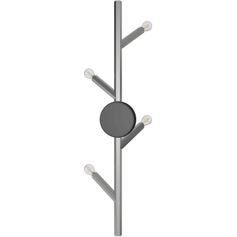Avenue Lighting The Oaks 4 Light 36" Wall Sconce, Polished Nickel - HF8884-PN