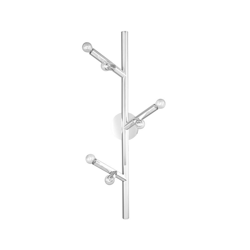 Avenue Lighting The Oaks 6 Light 36" Wall Sconce, Polished Nickel - HF8886-PN
