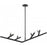 Avenue Lighting The Oaks 8 Light 15" Chandelier, Black