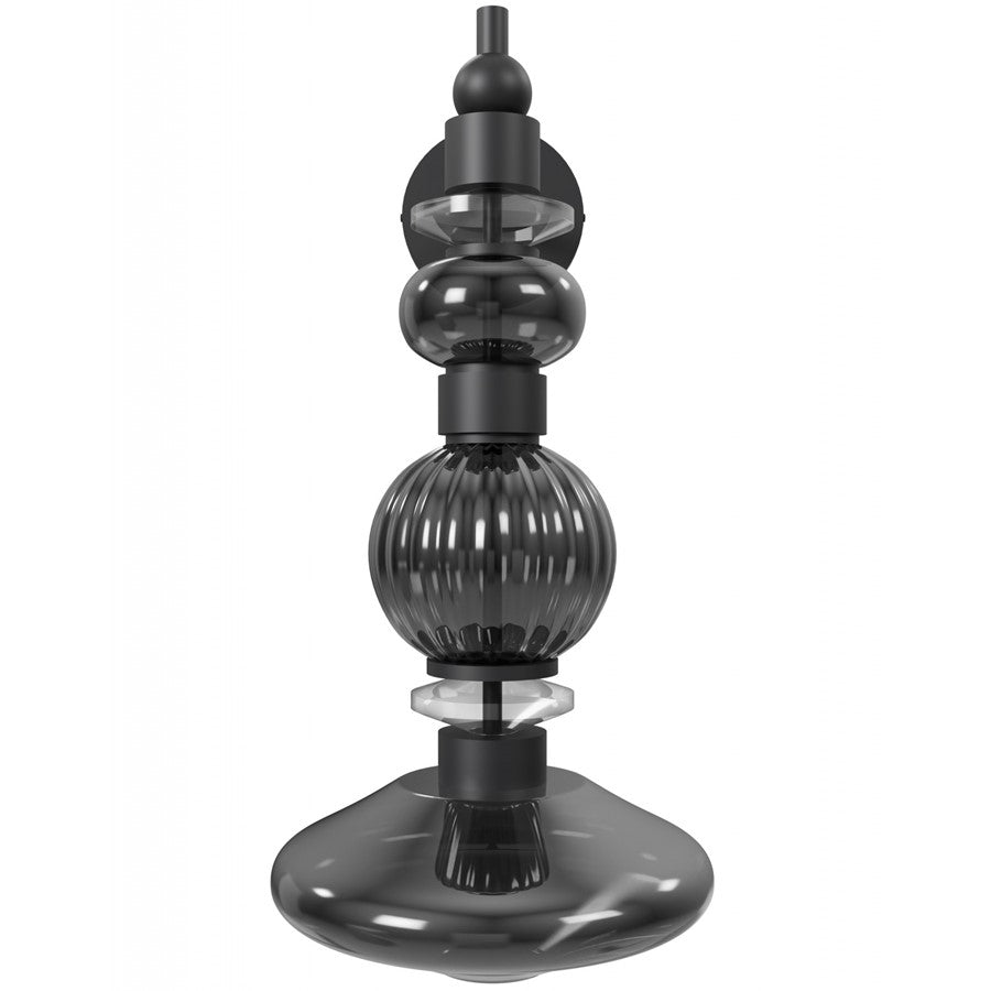 Avenue Lighting Avra 3 Light 20" Wall Sconce, Black/Black - HF8901-BK