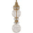 Avenue Lighting Avra Integrated AC LEDLt 18" Wall Sconce, Brass