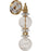 Avenue Lighting Avra Integrated AC LEDLt 18" Wall Sconce, Brass