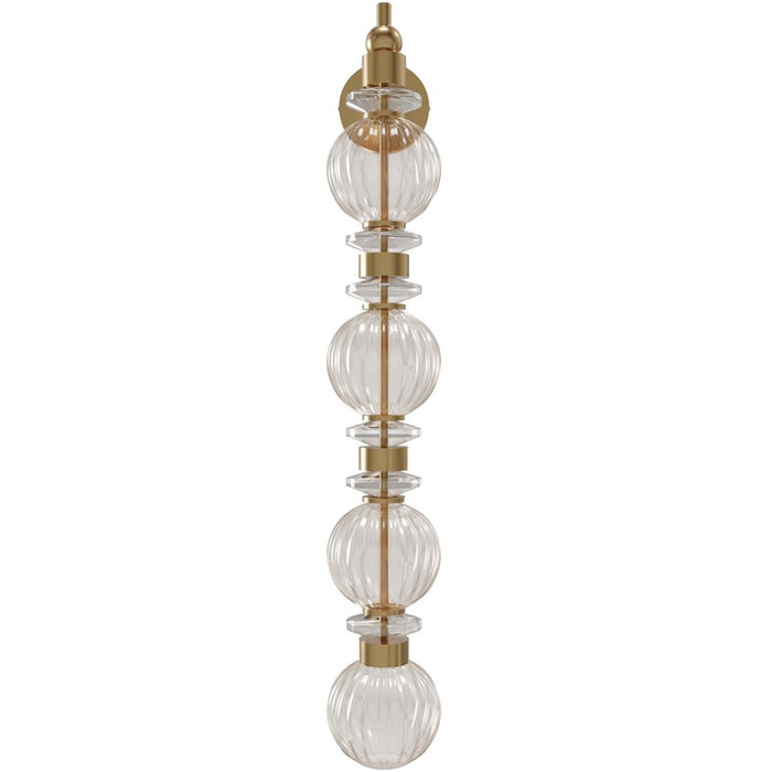 Avenue Lighting Avra Integrated AC LEDLt 35" Wall Sconce, Brass - HF8904-AB