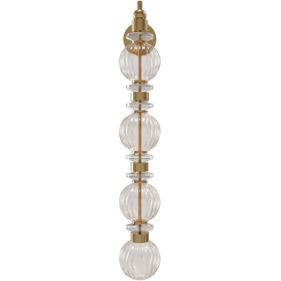 Avenue Lighting Avra Integrated AC LEDLt 35" Wall Sconce, Brass - HF8904-AB
