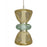 Avenue Lighting Rosewood 2 Light 19" Pendant, Aged Brass/Yellow