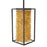 Avenue Lighting Soho 8"W Pendant, Bronze/Crystal Beads