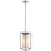 Avenue Lighting Soho 8"W Pendant, Silver/Crystal Beads - AEHF9001-SLV