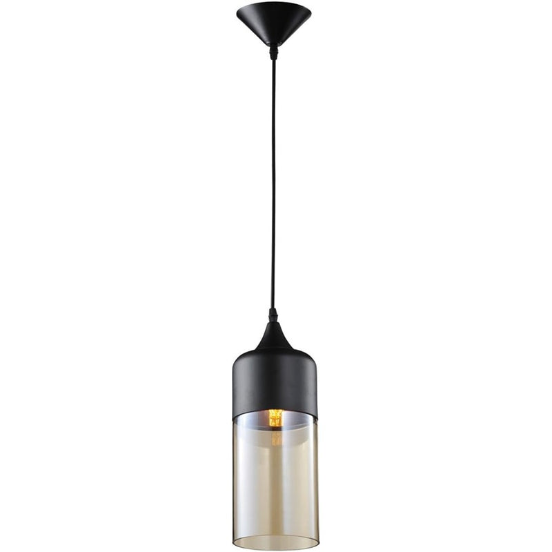 Avenue Lighting Robertson Blvd. 1 Light 14" Pendant, Black - HF9112-BK/BZ