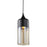 Avenue Lighting Robertson Blvd. 1 Light 14" Pendant, Black