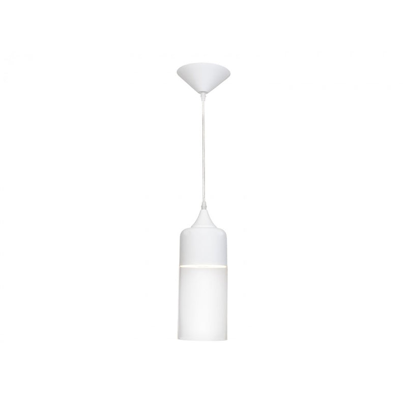 Avenue Lighting Robertson Blvd. 1 Light 14" Pendant, White - HF9112-WHT