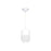 Avenue Lighting Robertson Blvd. 1 Light 13" Pendant, White
