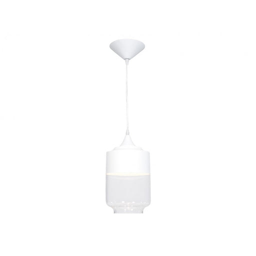 Avenue Lighting Robertson Blvd. 1 Light 13" Pendant, White - HF9114-WHT