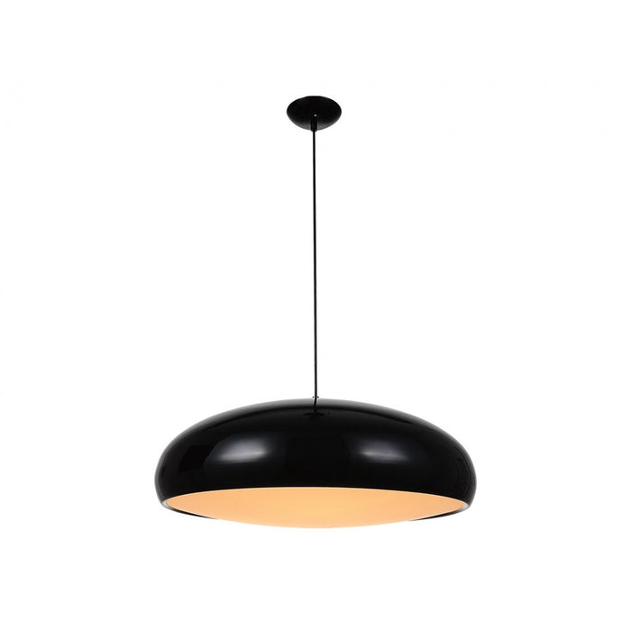 Avenue Lighting Doheny Ave. 3 Light 9" Pendant, Black - HF9116-BK