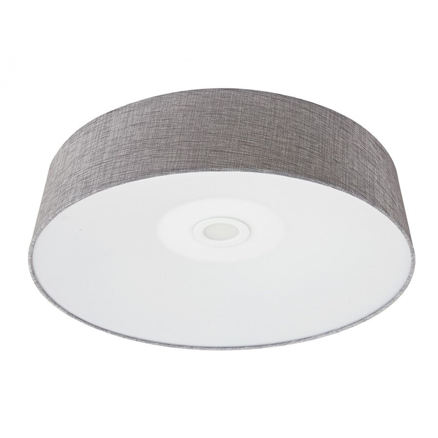 Avenue Lighting Cermack St. LED 16" Flush Mount/Sconce, Grey Linen - HF9201-GRY