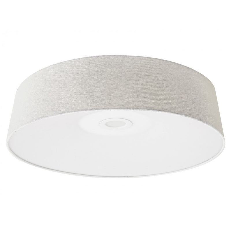 Avenue Lighting Cermack St. LED 16" Flush Mount/Sconce, Ivory Linen - HF9201-IVY