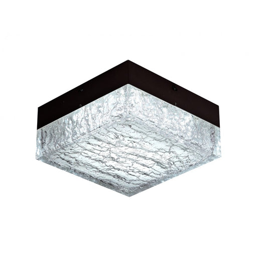 Avenue Lighting Cermack St. LED 8" Flush/Sconce, Black/Textured - HF9208-BLK