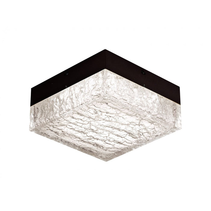 Avenue Lighting Cermack St. LED 8" Flush/Sconce, Black/Textured