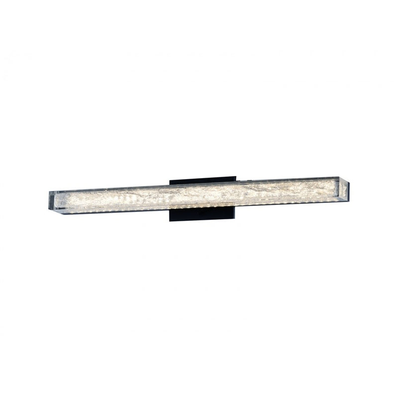 Avenue Lighting Cermack St. AC LED 3" Vanity Bath Bar, Black - HF9221-BLK
