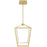 Avenue Lighting Park Ave. Integrated LED Light 20" Pendant, Gold - HF9400-GLD