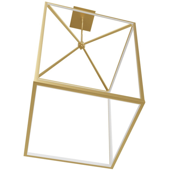 Avenue Lighting Park Ave. Integrated LED Light 27" Pendant, Gold