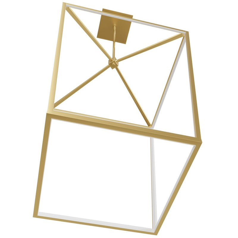 Avenue Lighting Park Ave. Integrated LED Light 27" Pendant, Gold - HF9401-GLD