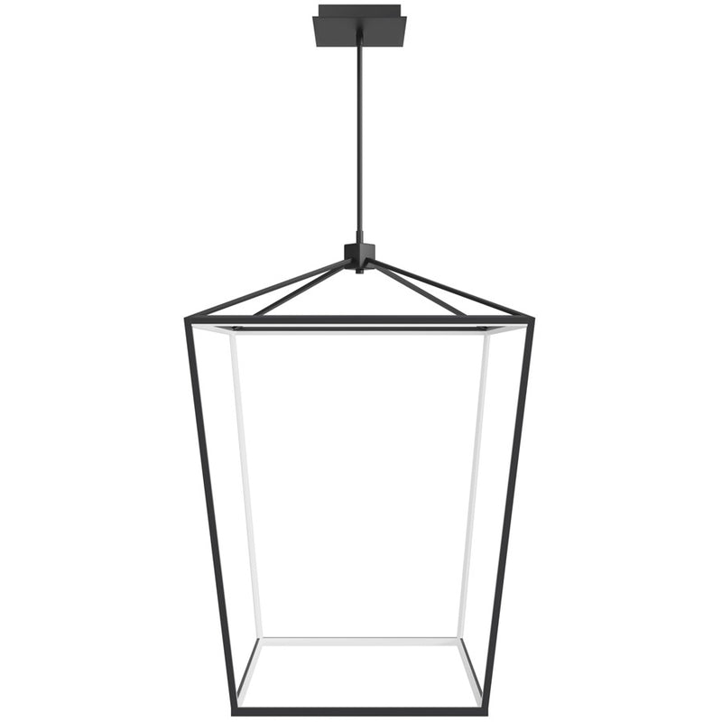 Avenue Lighting Park Ave. LED Light 42" Cage Pendant, Black