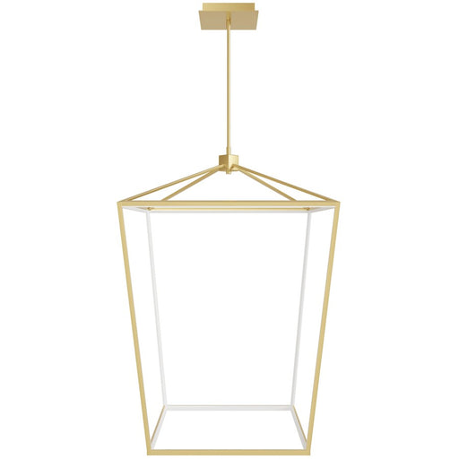 Avenue Lighting Park Ave. LED Light 42" Cage Pendant, Gold - HF9402-GLD